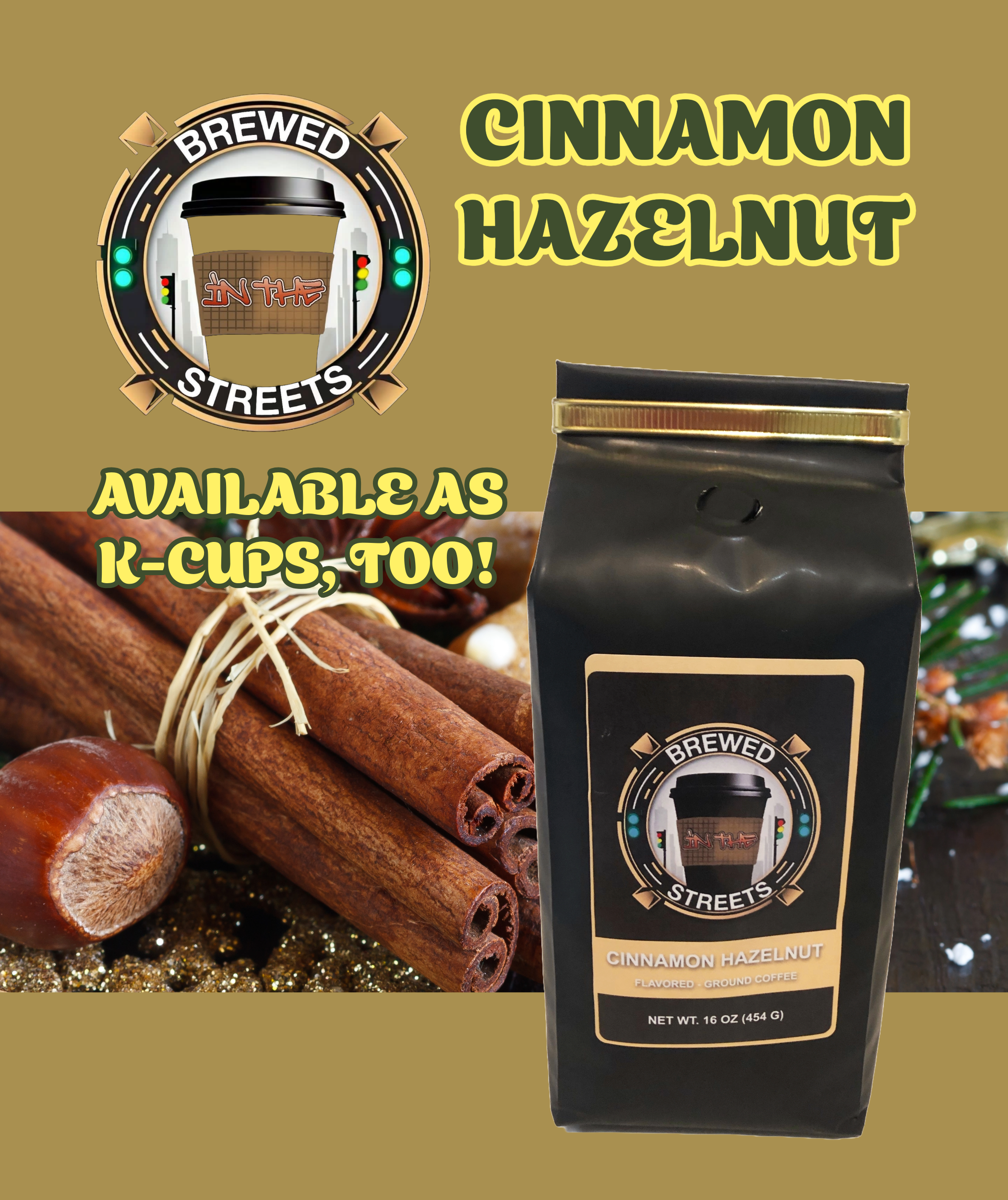 Cinnamon Hazelnut Flavored Coffee – No Break Coffee