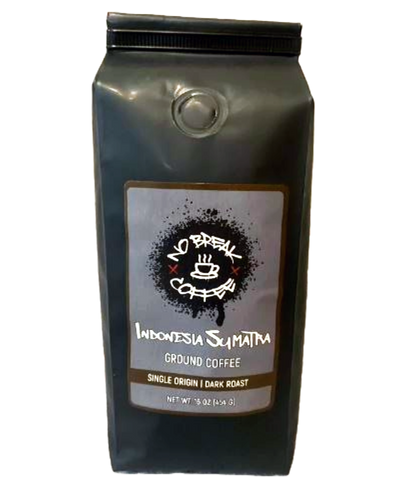 16 OZ Indonesia Sumatra Coffee Ground(20%off father day sale to June 18)
