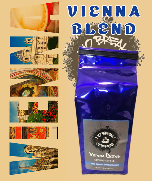 16 OZ Viennese Blend Coffee Ground(20%off father day sale to June 18)