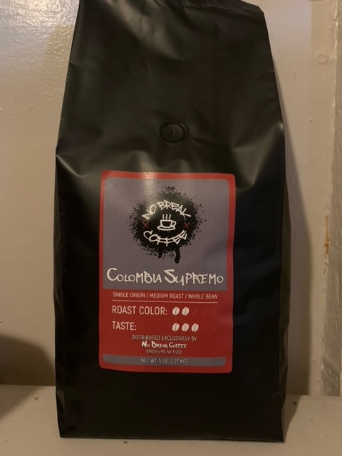 100% Colombia Supremo Coffee - 16 OZ Ground