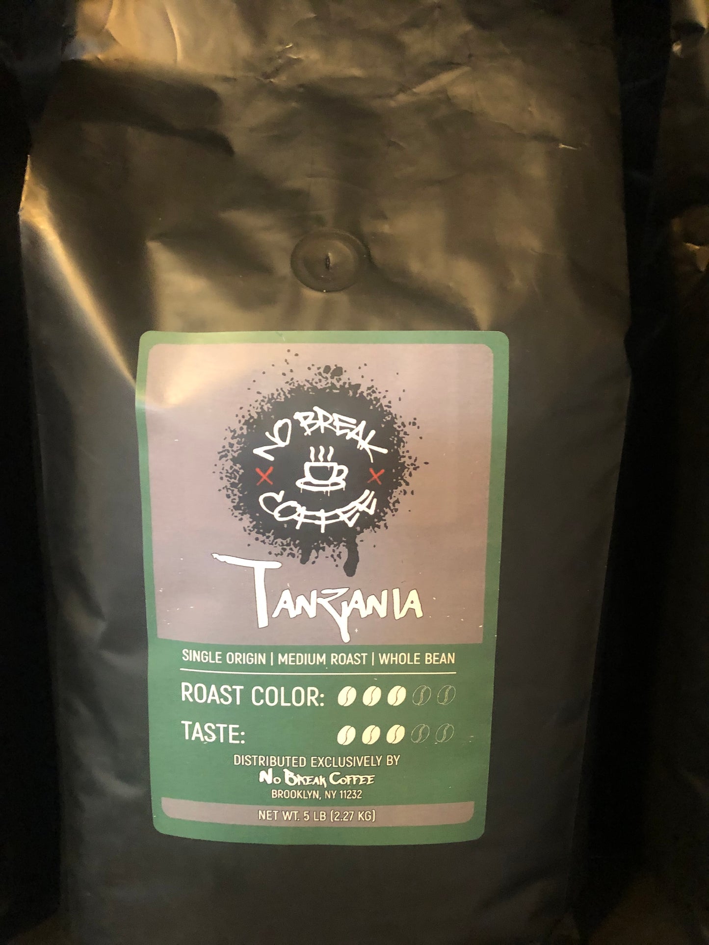 16 OZ Tanzania Peaberry Coffee Ground(20%off father day sale to June 18)